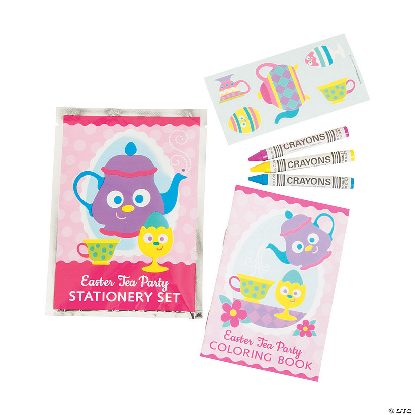 Easter Tea Party Stationery Sets Image