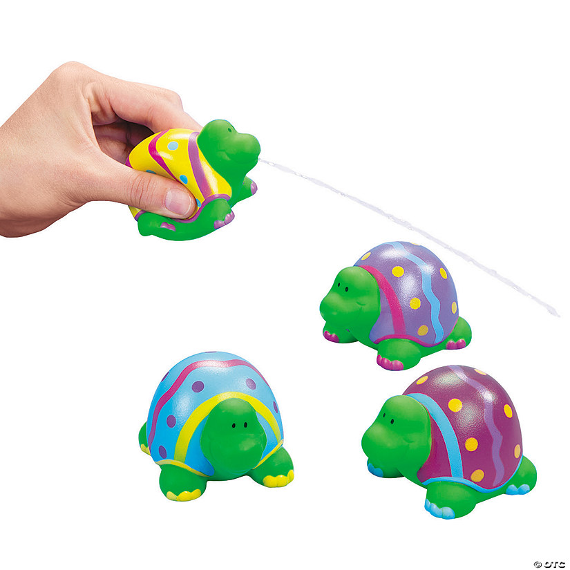 Easter Turtle Squirt Toys - 12 Pc. Image
