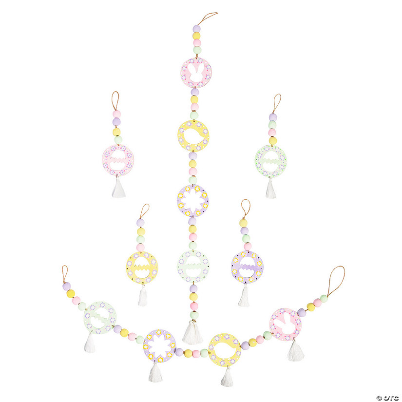 Easter Wooden Bead Craft Kit - Makes 3 Image