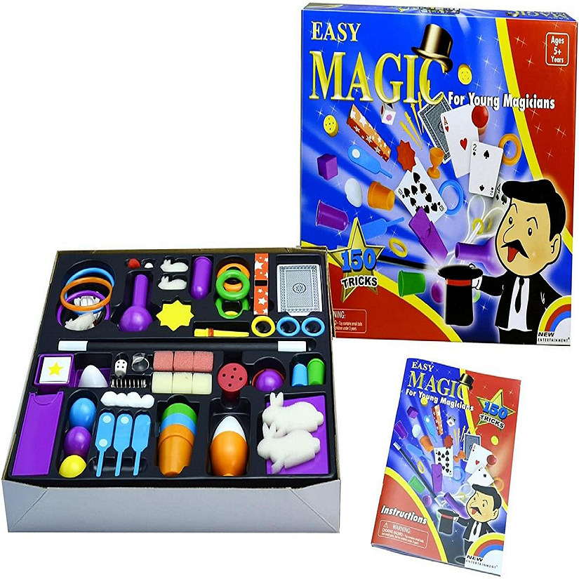 Easy Magic For Young Magicians 150 Trick Set Oriental Trading