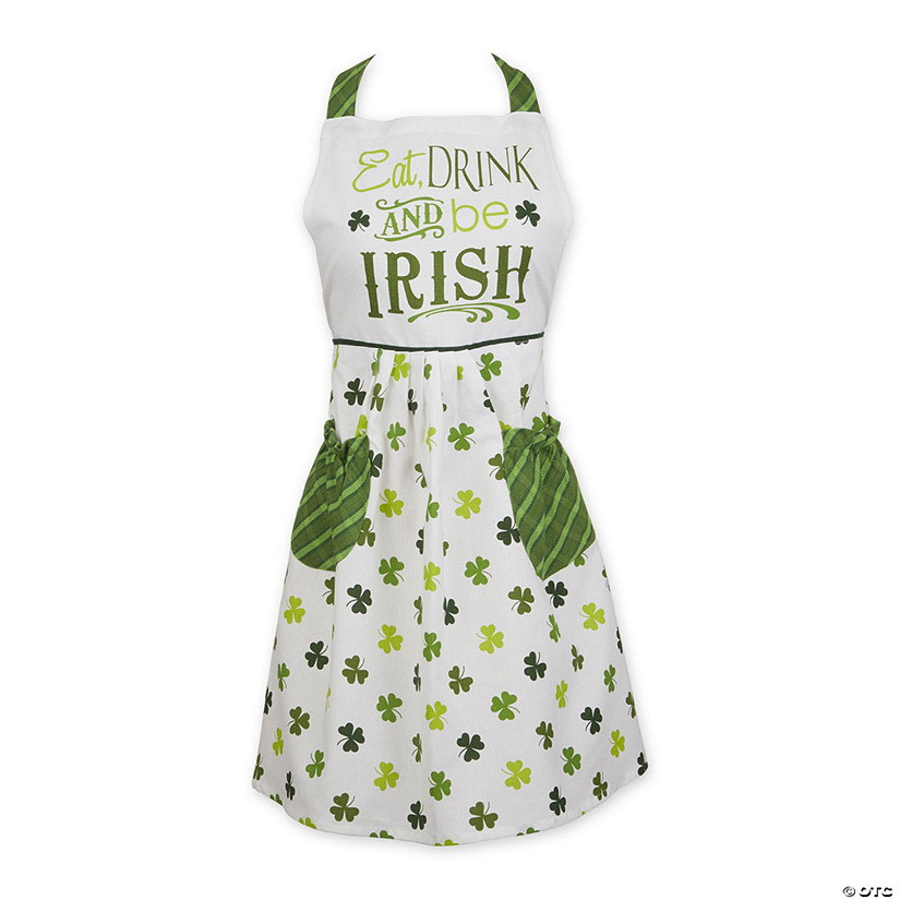 Eat Drink And Be Irish Skirt Apron Image