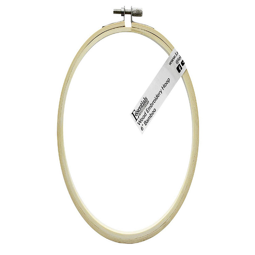 EBL Bamboo Embroidery Hoop 4 6pc