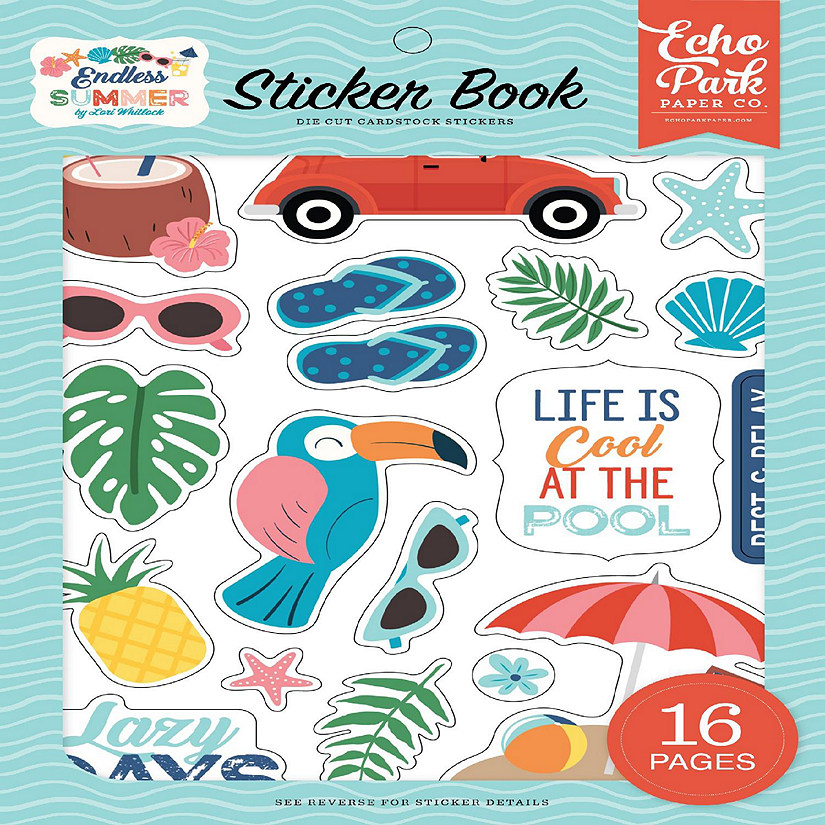 Echo Park Sticker BookEndless Summer Oriental Trading