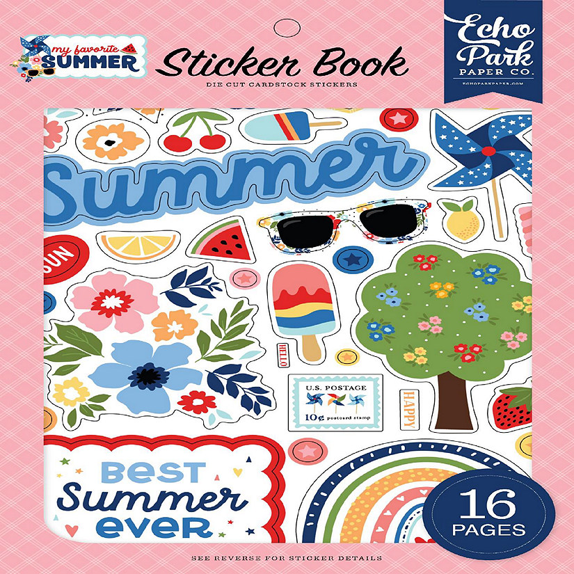 Echo Park Sticker BookMy Favorite Summer Oriental Trading