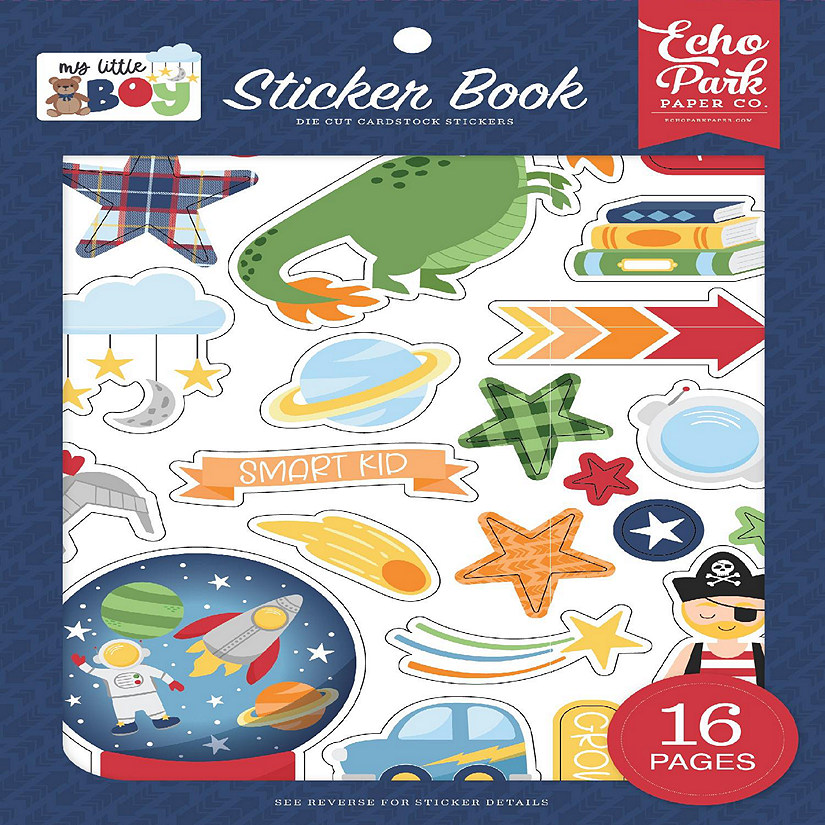 Echo Park Sticker BookMy Little Boy Oriental Trading