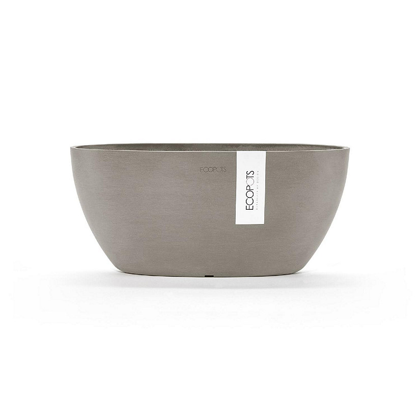 https://s7.orientaltrading.com/is/image/OrientalTrading/PDP_VIEWER_IMAGE/ecopots-sofia-indoor-outdoor-modern-plastic-oval-flower-pot-planter-with-water-reservoir-taupe-12-inches~14401777$NOWA$