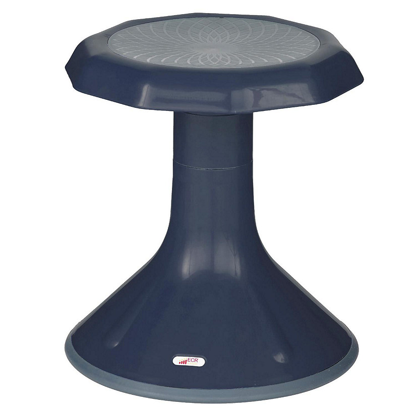 ECR4Kids ACE Active Core Engagement Wobble Stool, 15-Inch Seat Height, Flexible Seating, Navy Image