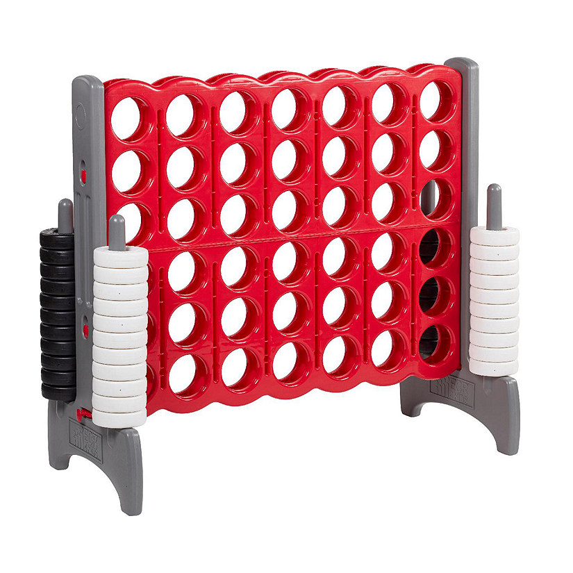 ECR4Kids Jumbo 4-To-Score, Red/Grey Image