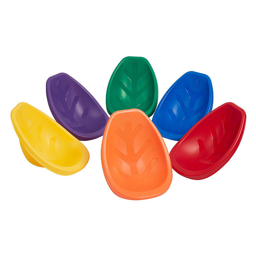 ECR4Kids Leaf Floor Seat, Primary, 6-Piece Image