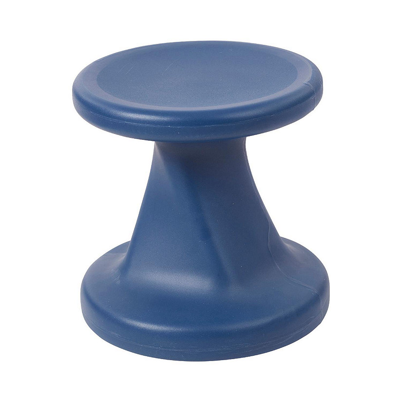 ECR4Kids Twist Wobble Stool, 14in Seat Height, Active Seating, Navy Image