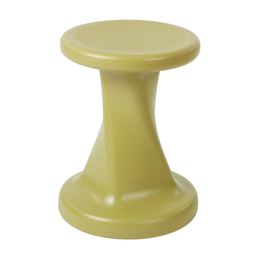 ECR4Kids Twist Wobble Stool, 18in Seat Height, Active Seating, Fern Green Image