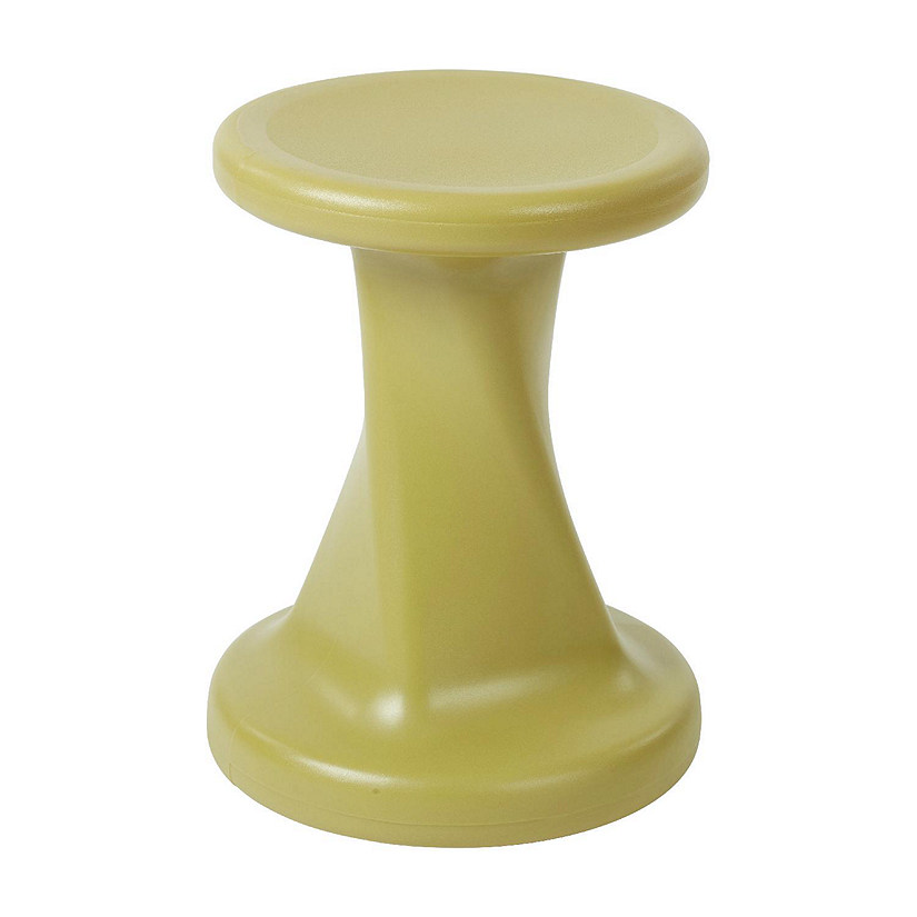 ECR4Kids Twist Wobble Stool, 18in Seat Height, Fern Green Image