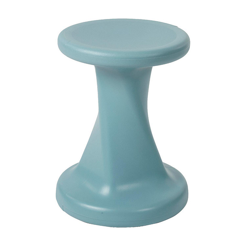 ECR4Kids Twist Wobble Stool, 18in Seat Height, Powder Blue Image