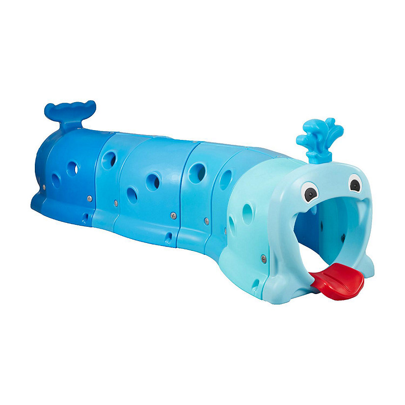 ECR4Kids Willow Climb-N-Crawl Whale, Mega, Play Structure Image