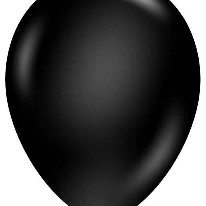 Edge Collections - 11" - Black - Balloons Image