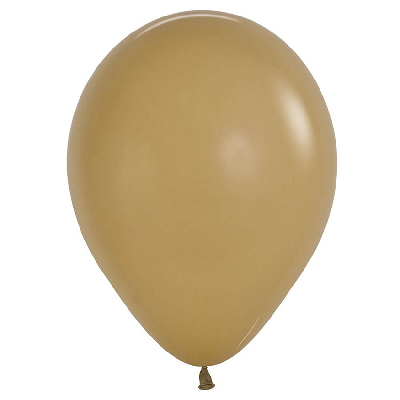 Edge Collections - 11" - Brown Deluxe Latte Balloons Image