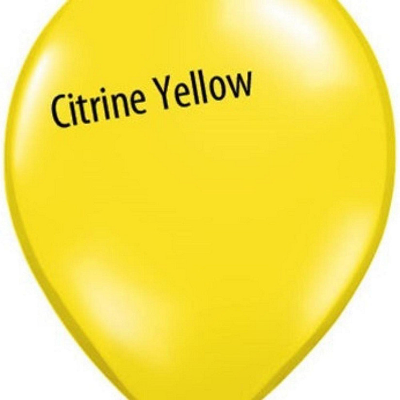 Edge Collections - 11" - Citrine Yellow Balloons Image