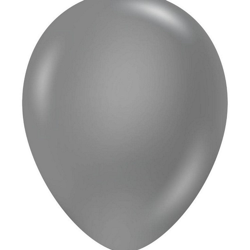Edge Collections - 11" - Silver - Metallic Balloons Image