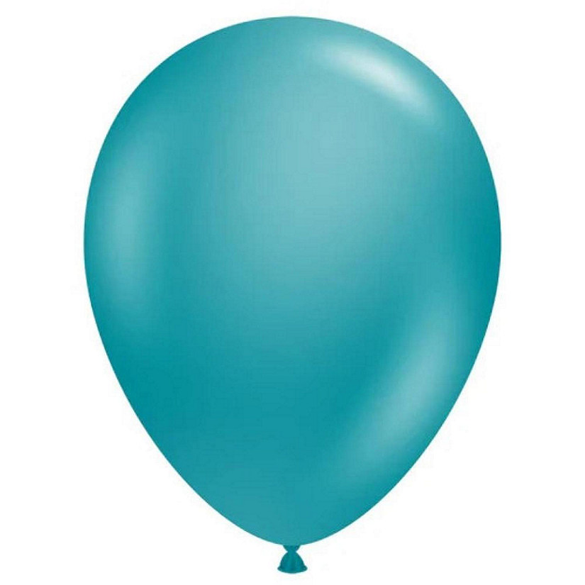 Edge Collections - 11" - Teal - Metallic Balloons Image