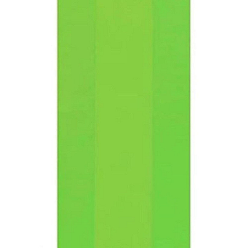 Edge Collections - 11" x 5" - Lime Green - Solid Color Cello Bags Image