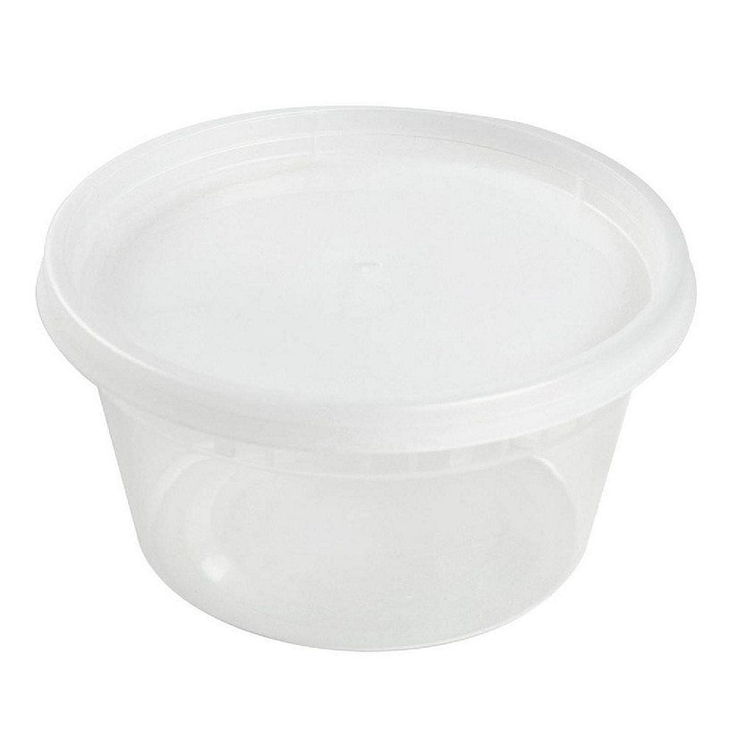 Edge Collections  - 12" - Clear - Deli Containers and Lids! Image