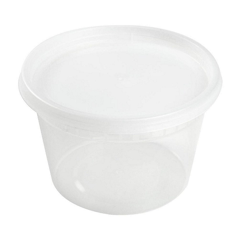 Edge Collections  - 16" - Clear Deli Containers and Lids! Image