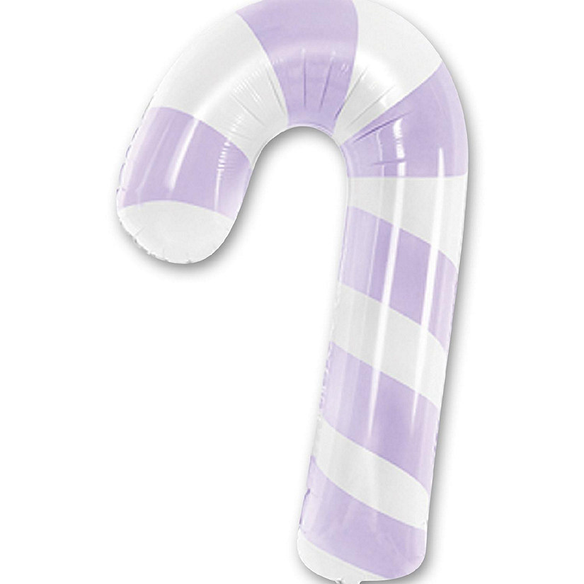 Edge Collections - 16" - Lavender - Candy Cane Balloon Image