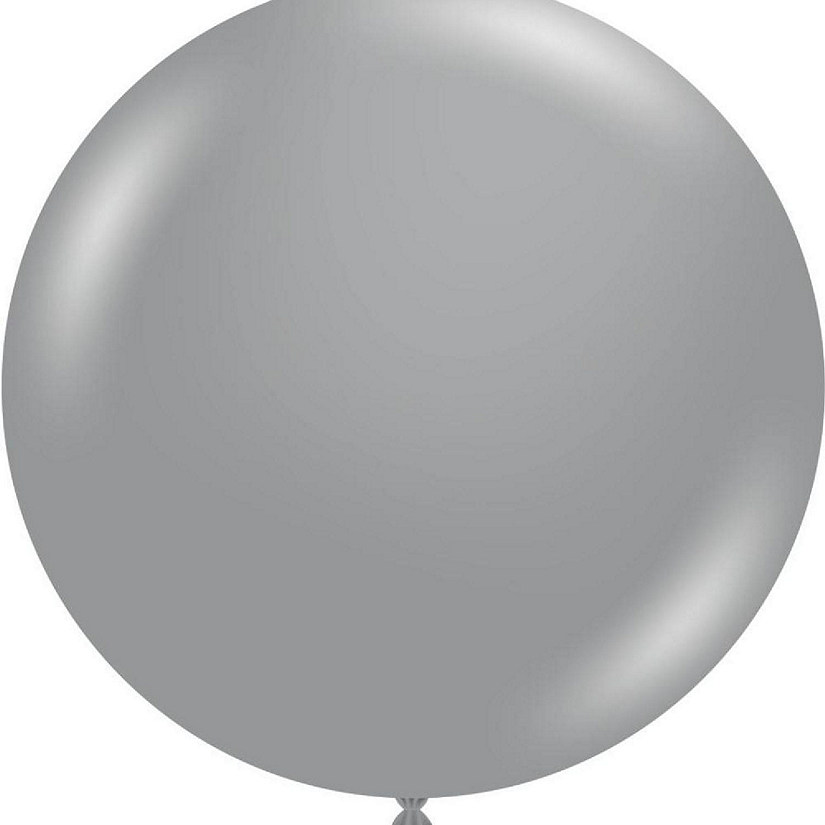 Edge Collections - 17" - Silver - Metallic Balloons Image
