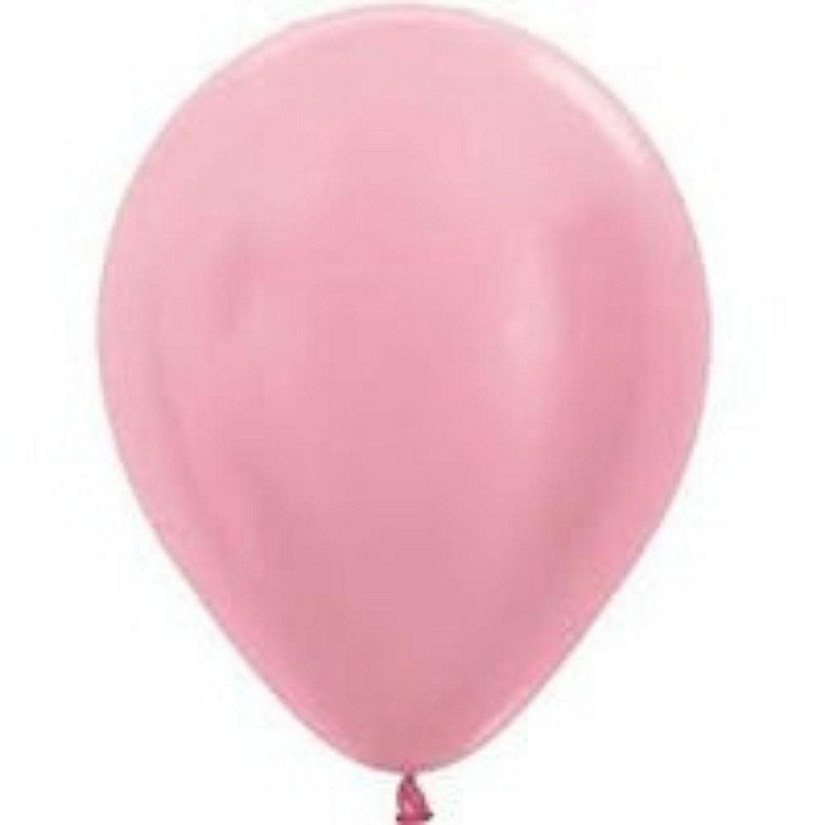 Edge Collections - 18" - Pearl Pink Balloons Image