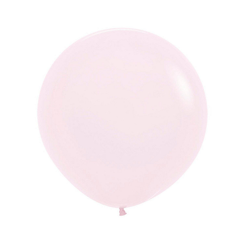 Edge Collections - 18" - Pink - Pastel Matte Balloons Image