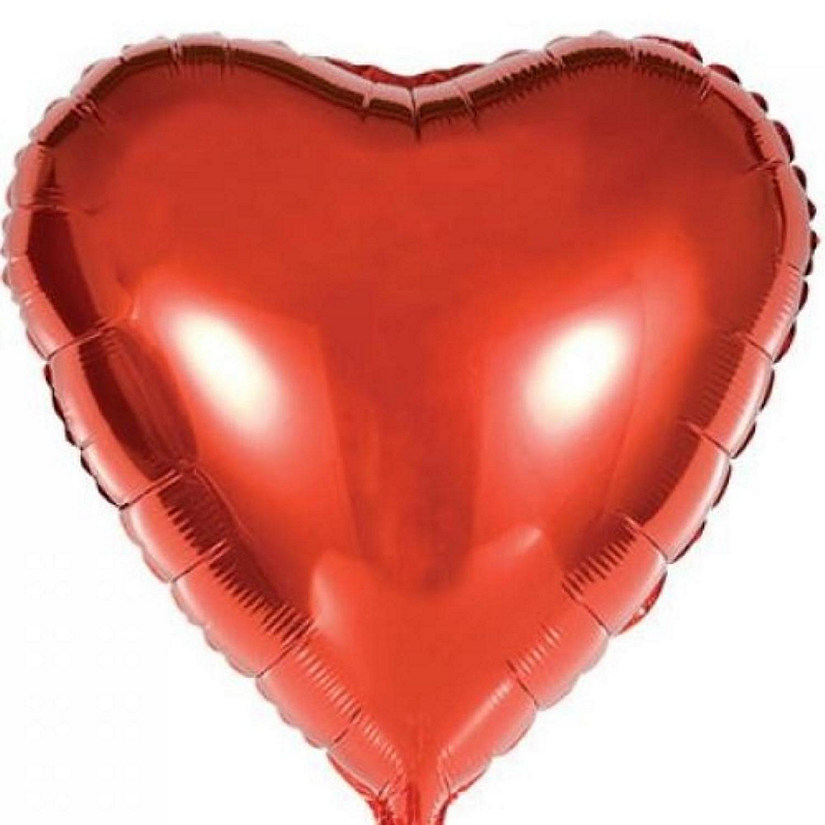 Edge Collections - 18" - Red - Heart Foil Balloon Image