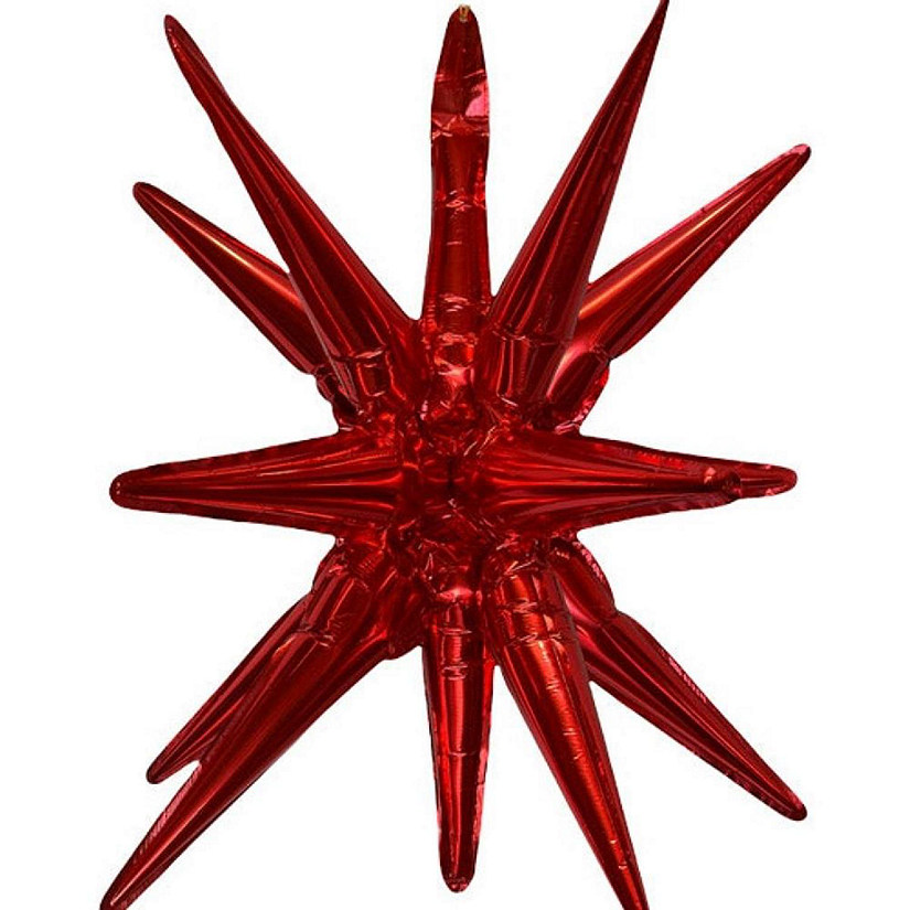 Edge Collections - 22" - Red - Exploding Starburst Image