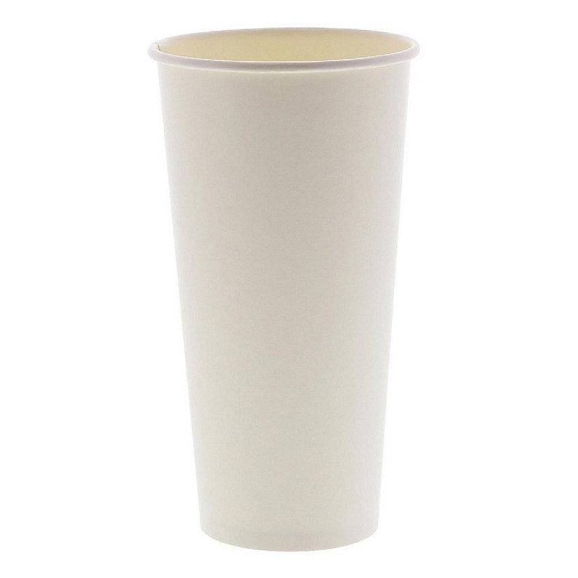 Edge Collections  - 22" - White Paper Cold Cup! Image