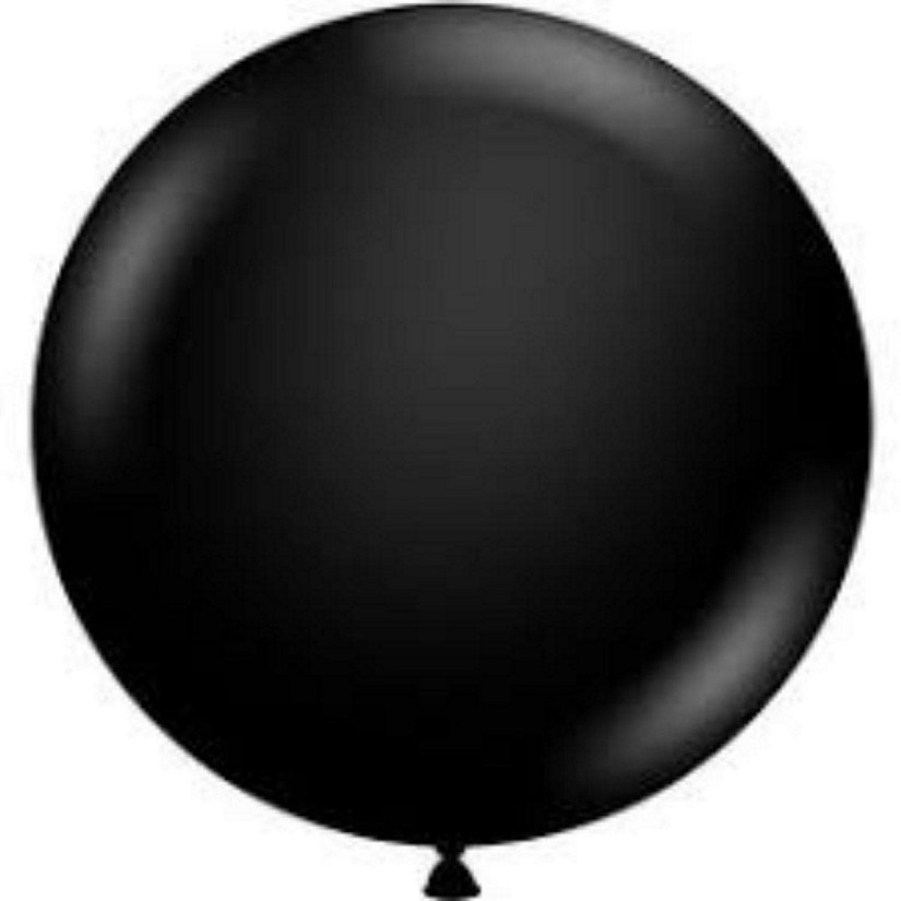 Edge Collections - 24" - Black - Balloons Image