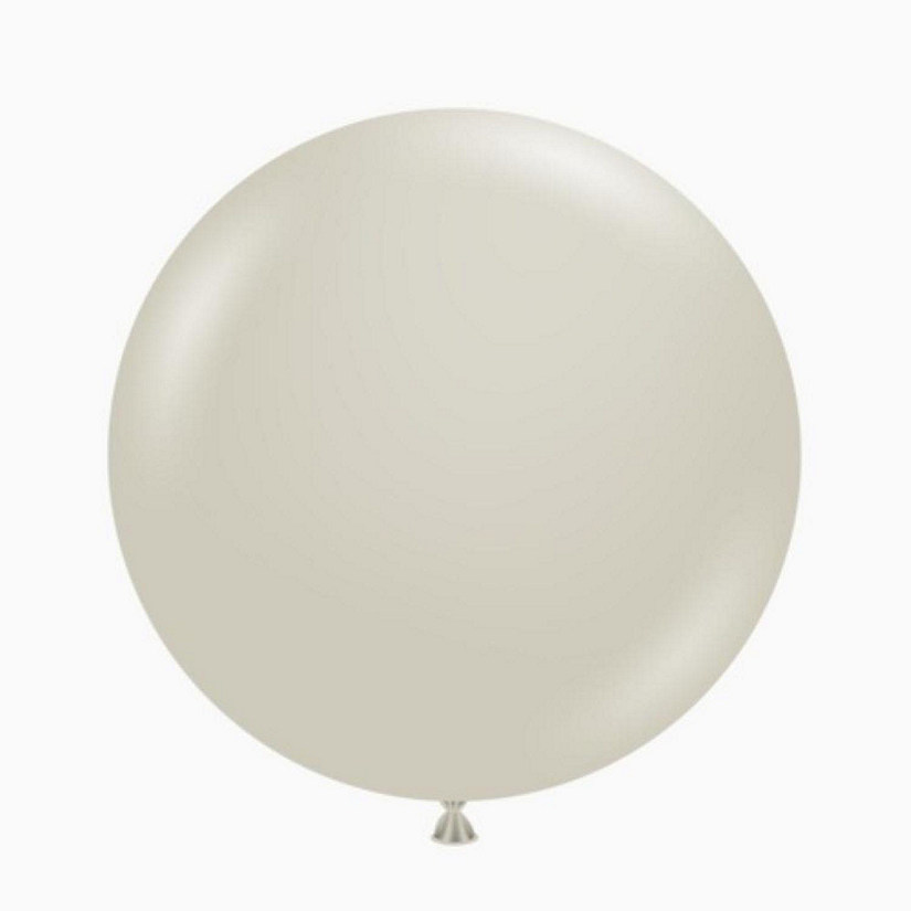 Edge Collections - 24" - Cream - Pastel Stone Balloons Image