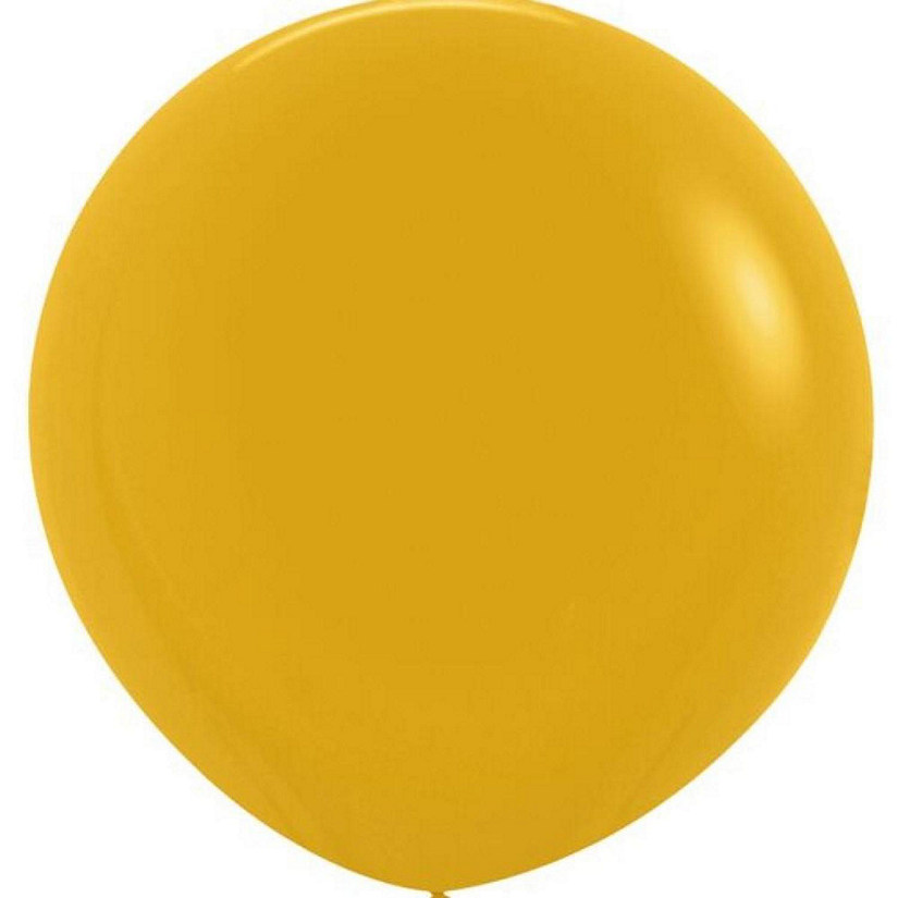 Edge Collections - 24" - Deluxe Mustard Balloons Image