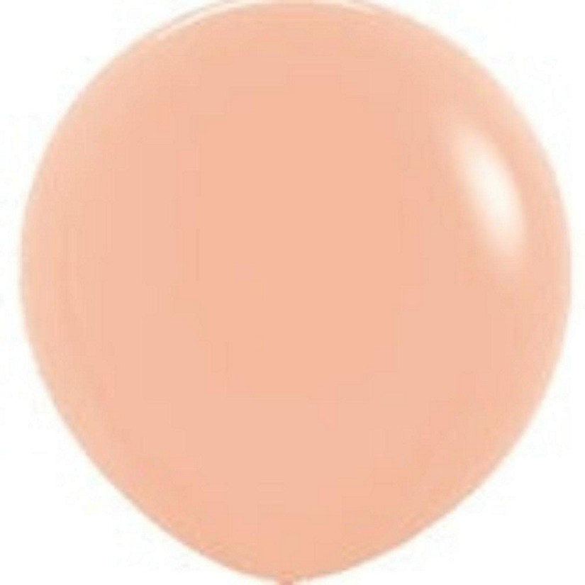 Edge Collections - 24" - Deluxe Peach Blush Balloons Image
