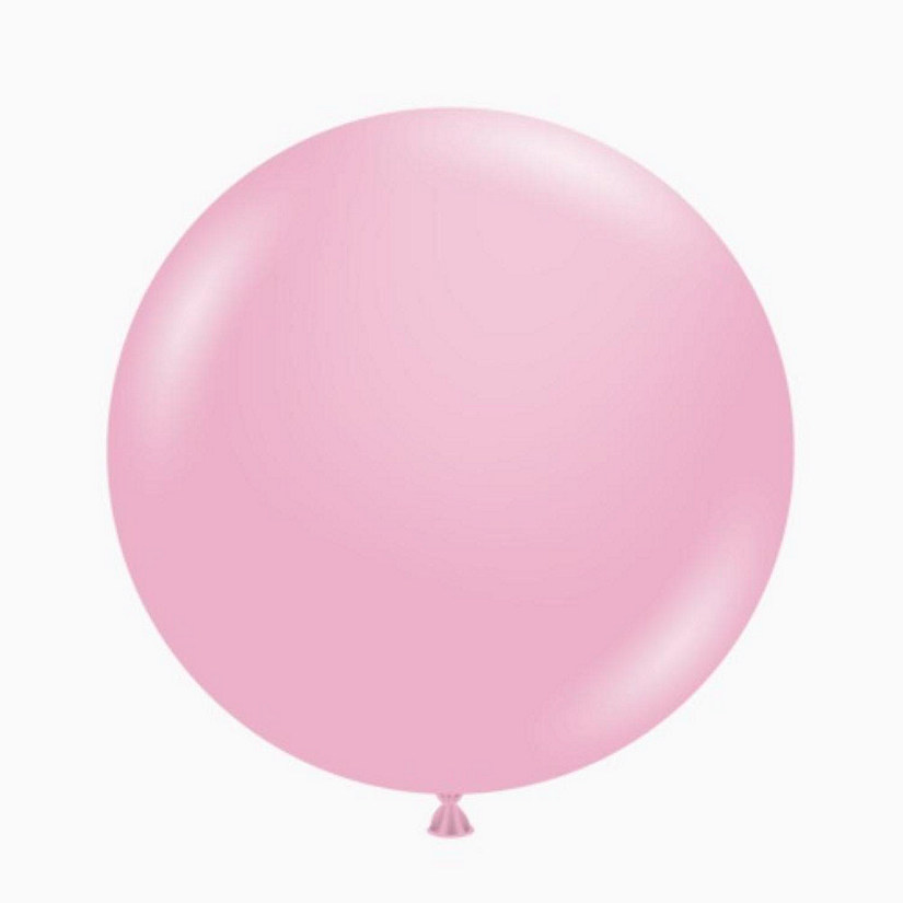 Edge Collections - 24" - Pink - Metallic Shimmering Balloons Image