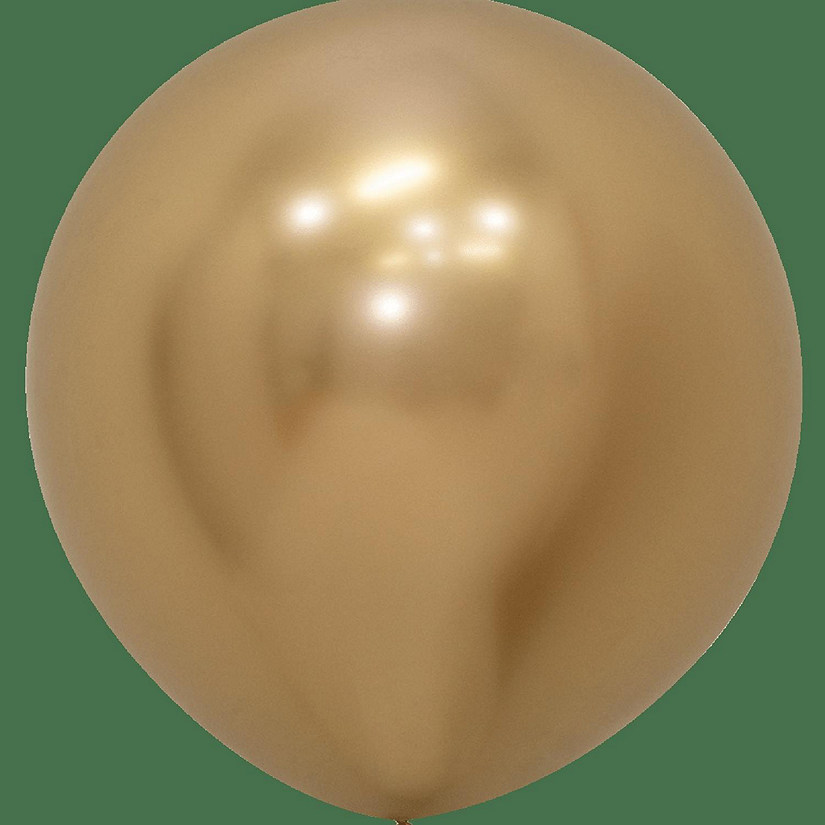 Edge Collections - 24" - Reflex Gold Balloons Image