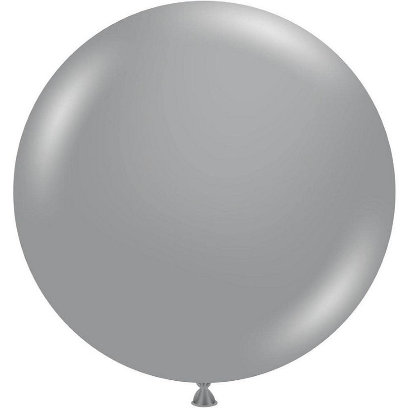 Edge Collections - 24" - Silver - Metallic Balloons Image