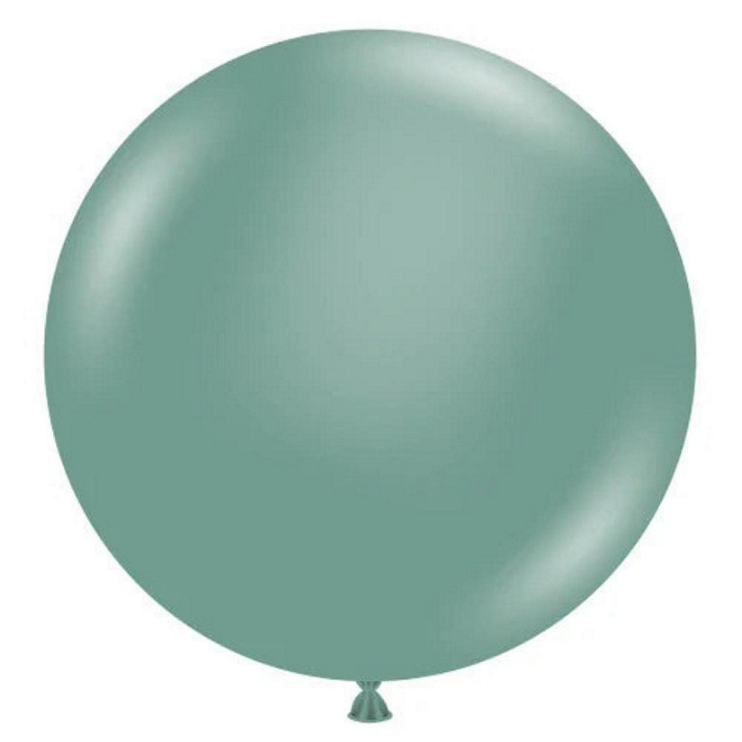 Edge Collections - 24" - Teal - Pastel Willow Balloons Image