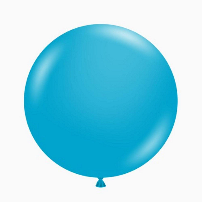 Edge Collections - 24" - Turquoise - Pastel Balloons Image