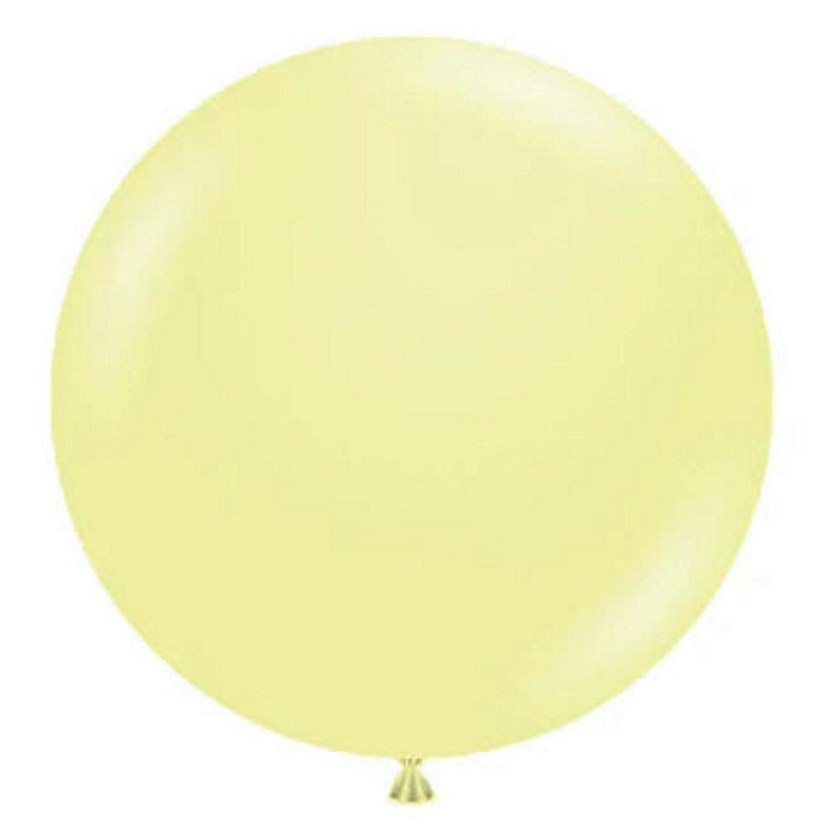 Edge Collections - 24" - Yellow - Pastel Lemonade Balloons Image