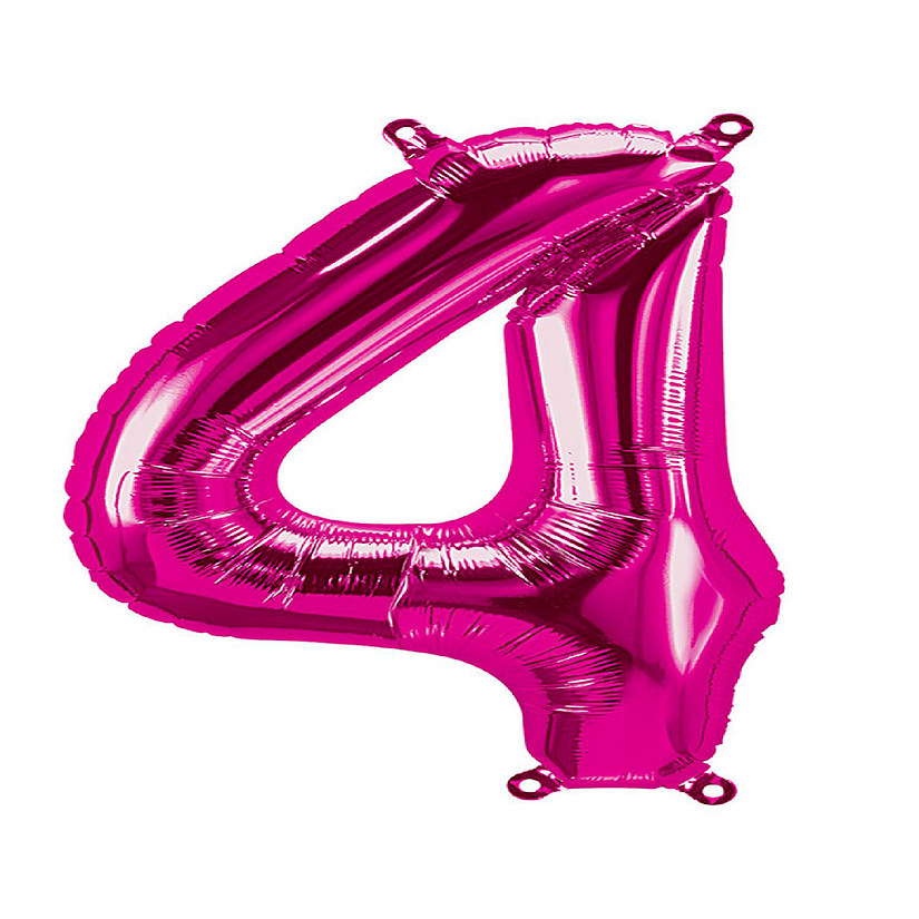 Edge Collections - 26" - Pink - Foil Number 4 Image