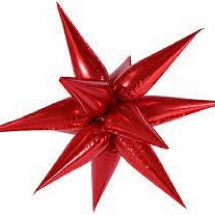 Edge Collections - 26" - Red - Starburst Ornament Image