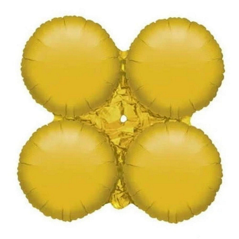 Edge Collections - 30" - Yellow - Quad Arch Balloons Image