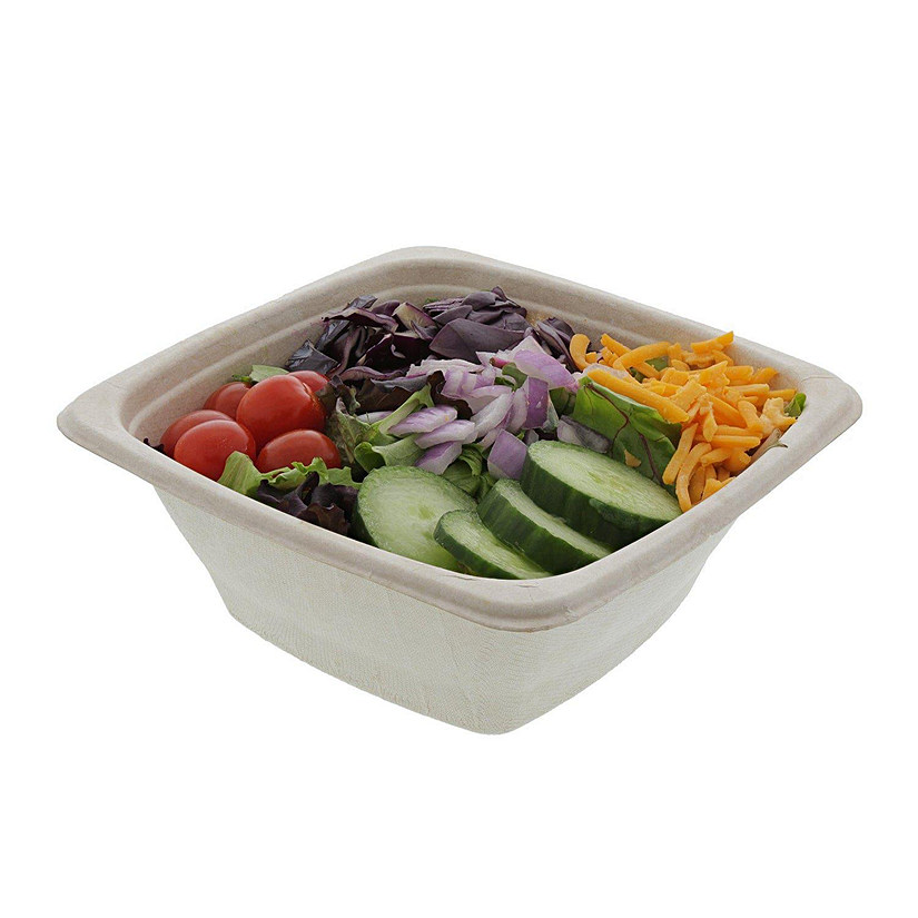 Edge Collections  - 32" - Square White Bowls! Image