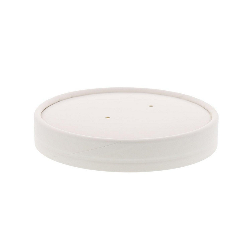Edge Collections  - 32" - White Vented Paper Food Container Lids! Image