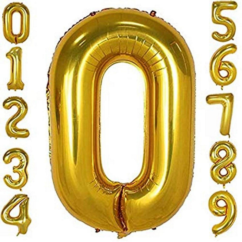 Edge Collections - 34" - Gold - Foil Balloons Image