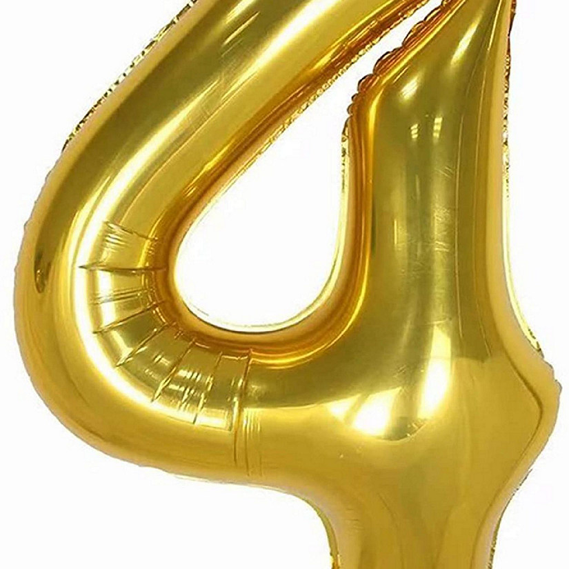 Edge Collections - 34" - Gold - Foil Number 4 Image